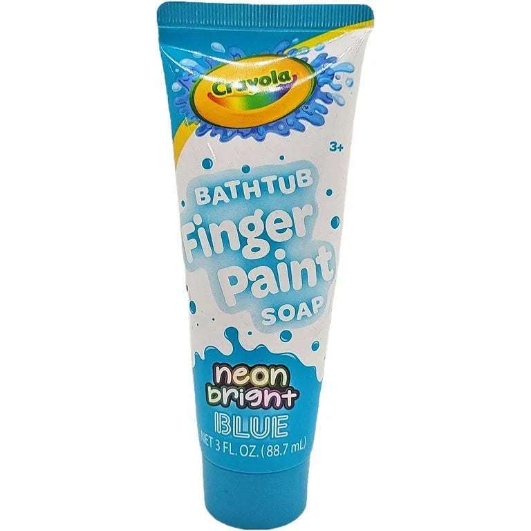CRAYOLA Neon Bright Bathtub Finger Paint Soap