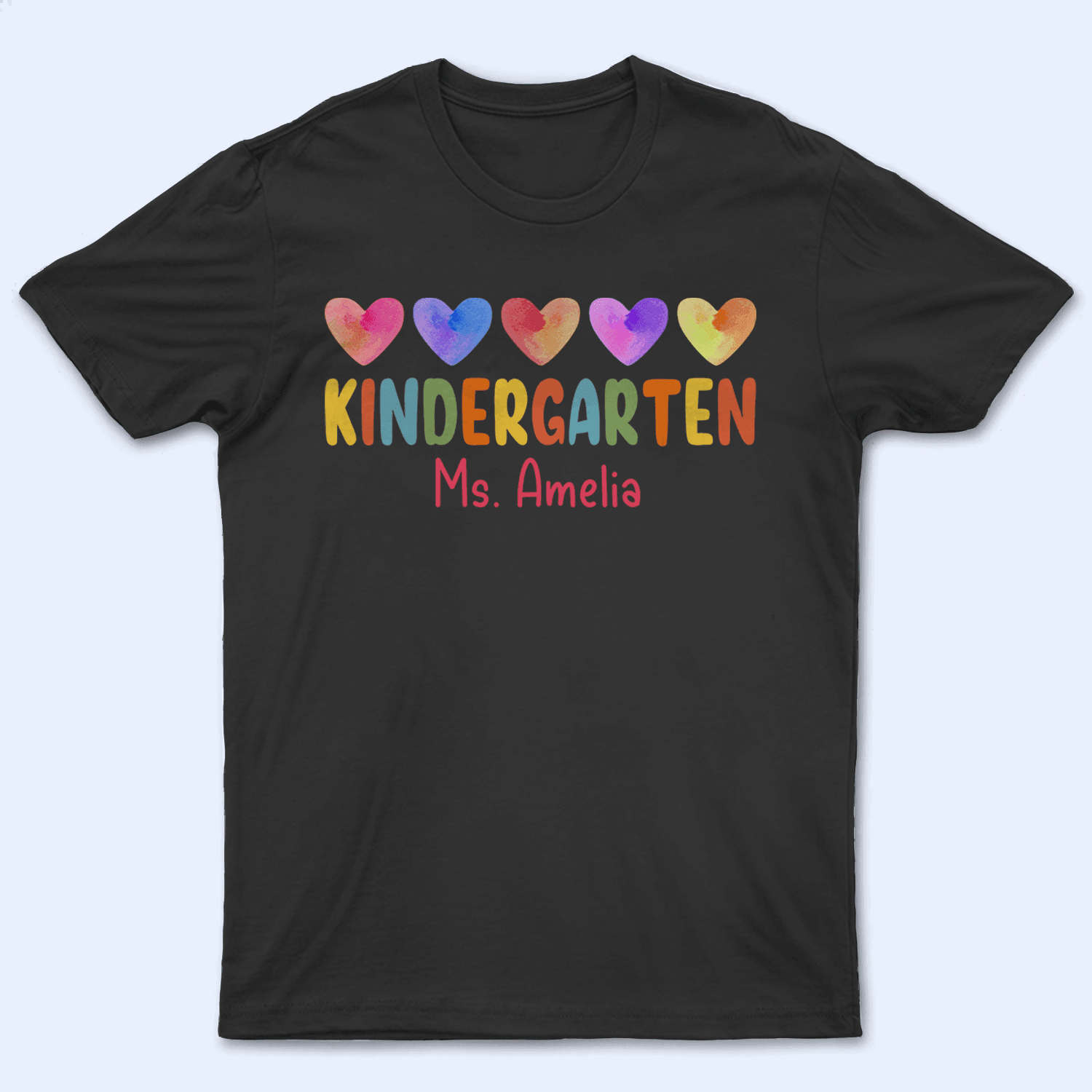 Back To School - Personalized Custom T Shirt - Birthday, Loving, Funny Gift for Teacher, Kindergarten, Preschool, Pre K, Paraprofessional