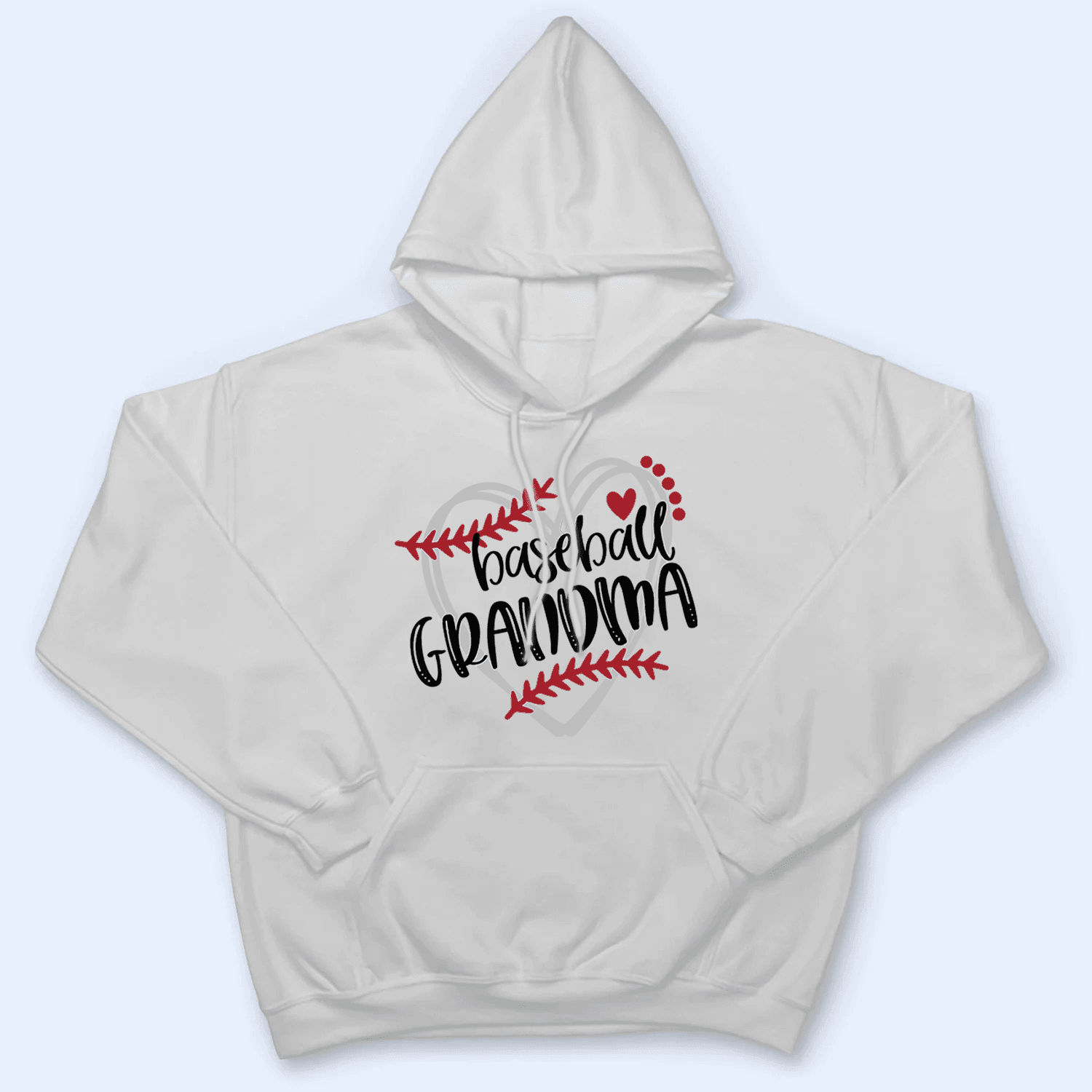 Baseball/Softball/TBall Grandma - Personalized Custom T Shirt - Gift for Grandma/Nana/Mimi, Mom, Wife, Grandparent