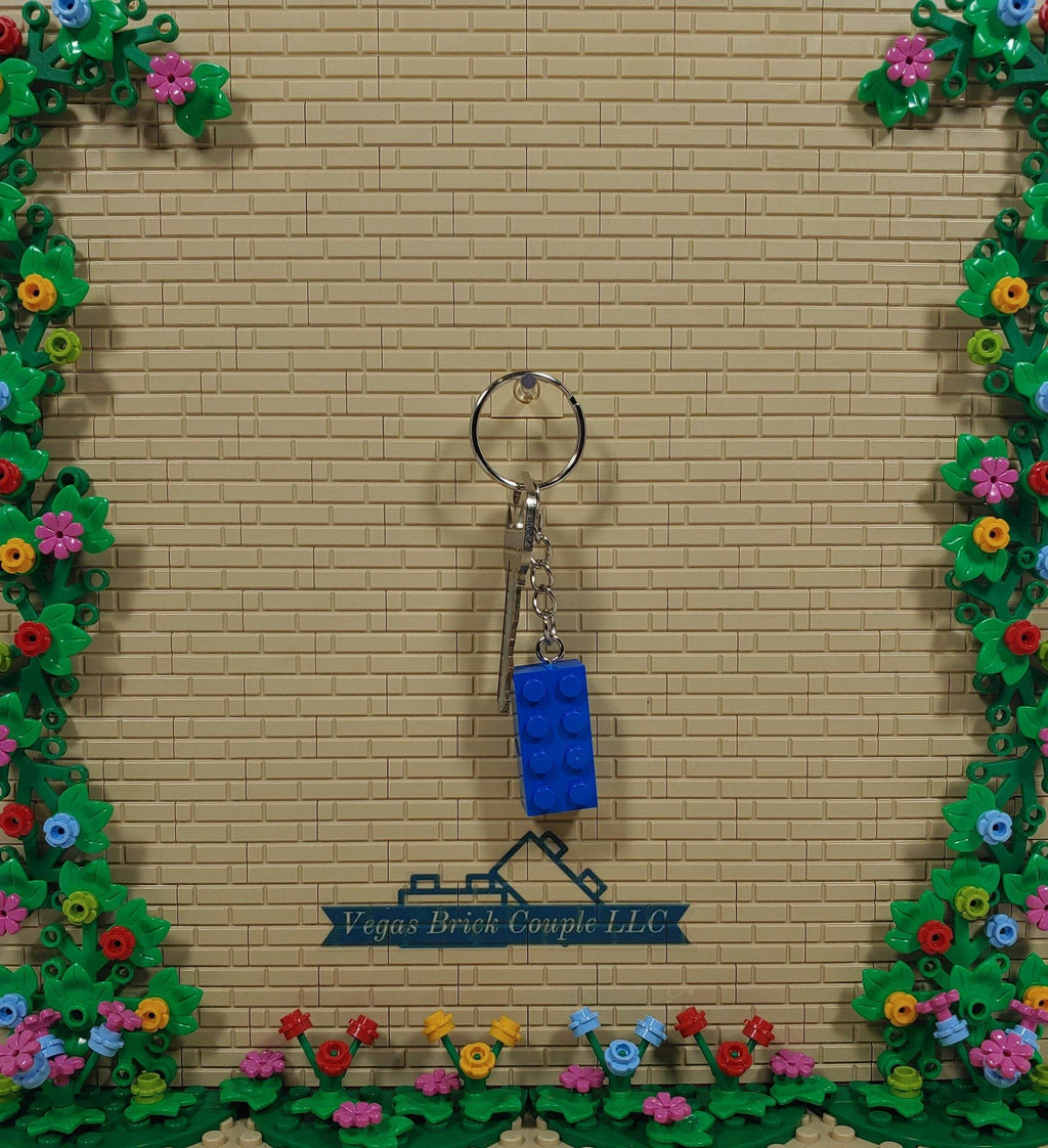 Lego® Brick 2x4 Key chains in Multiple Colors