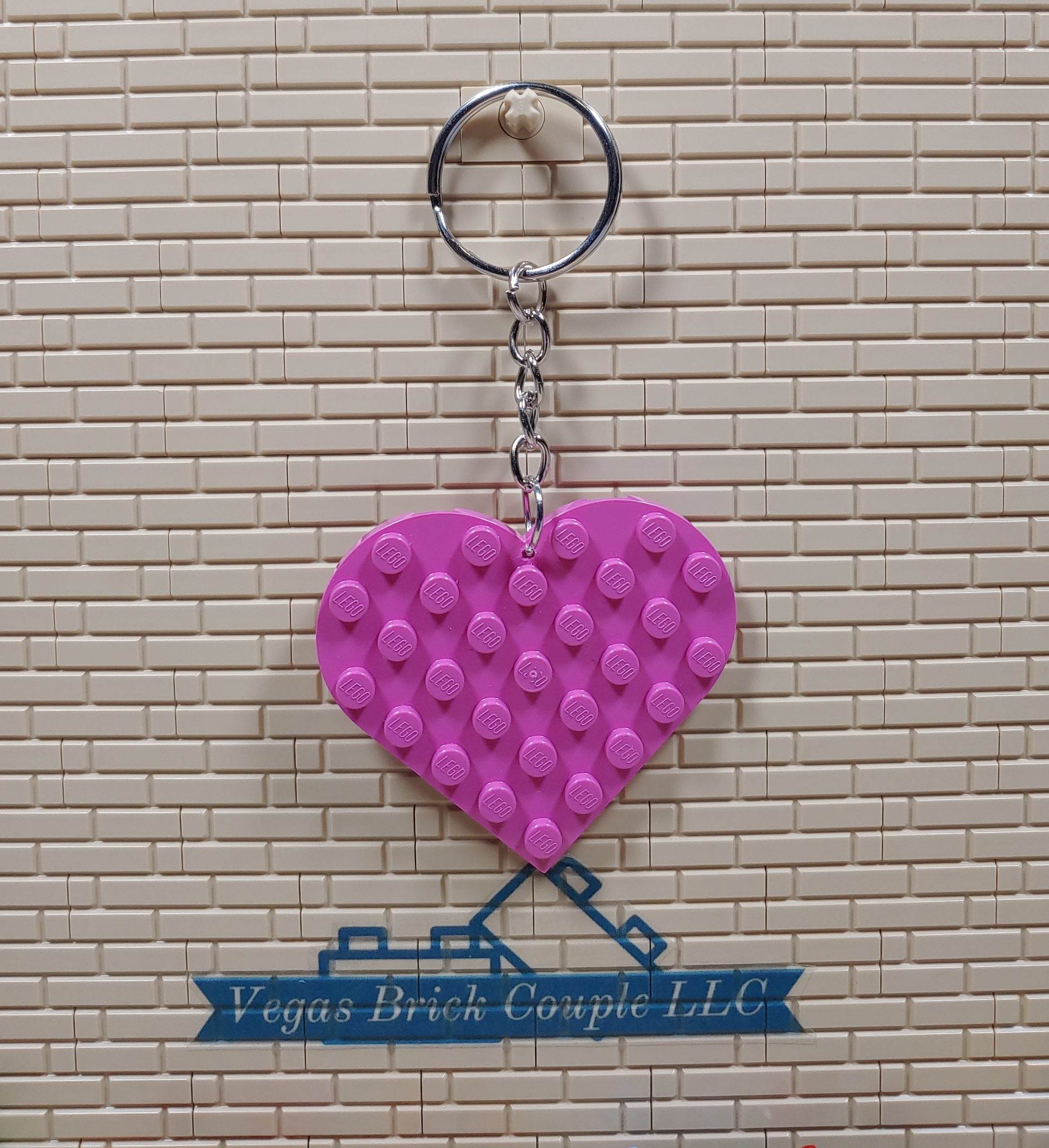 Lego® Heart Key Chain
