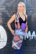 JupiterGear Yoga Mat Carrying Tote Bag with Large Size Pockets | Multipurpose and Fit Most Size Mats