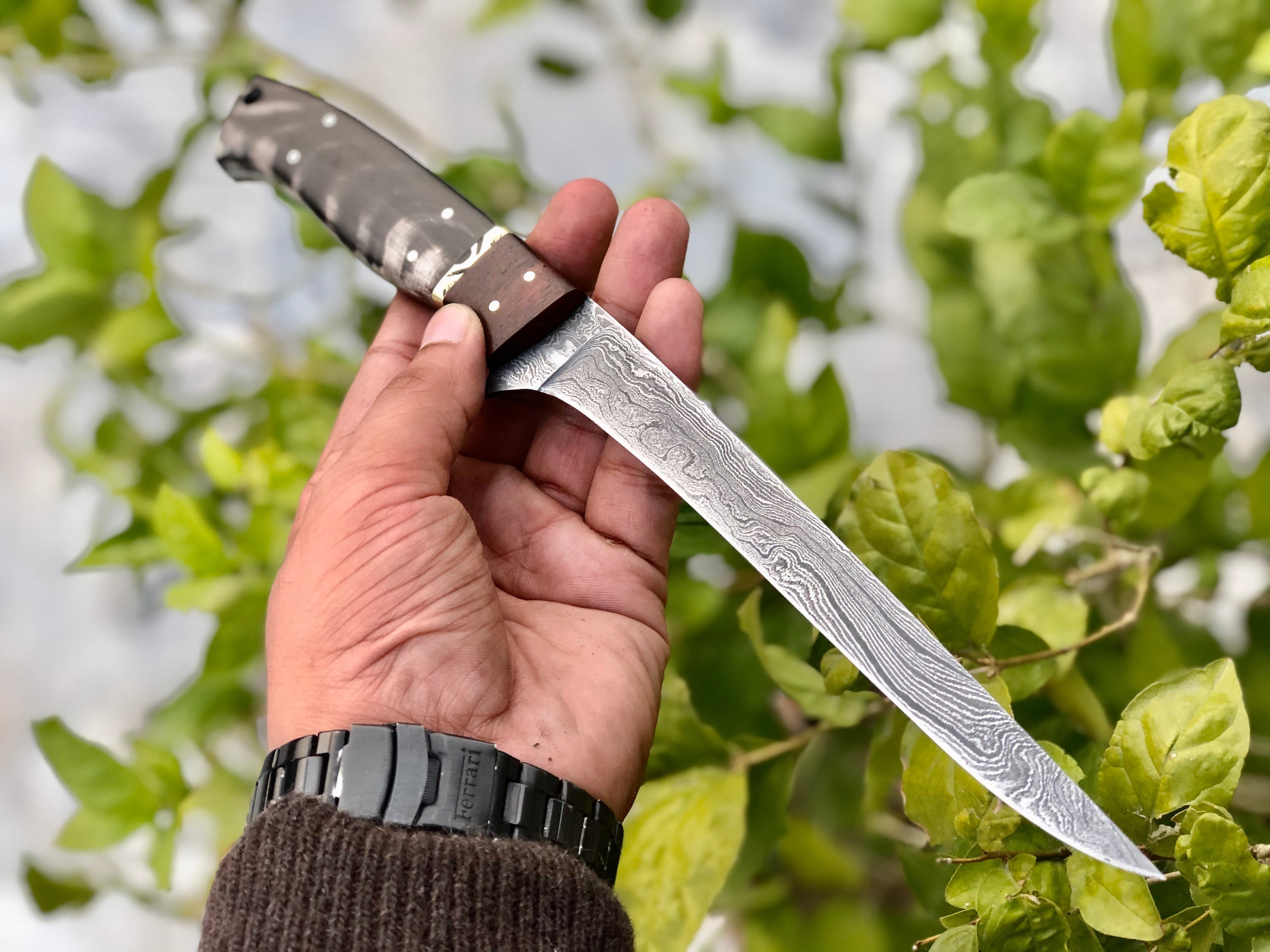 Best Rated Damascus Steel Fillet-Boning Knife