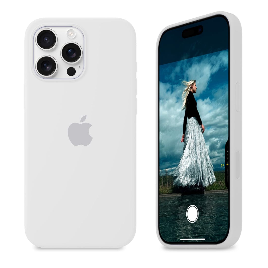 iPhone Silicone Case (White)