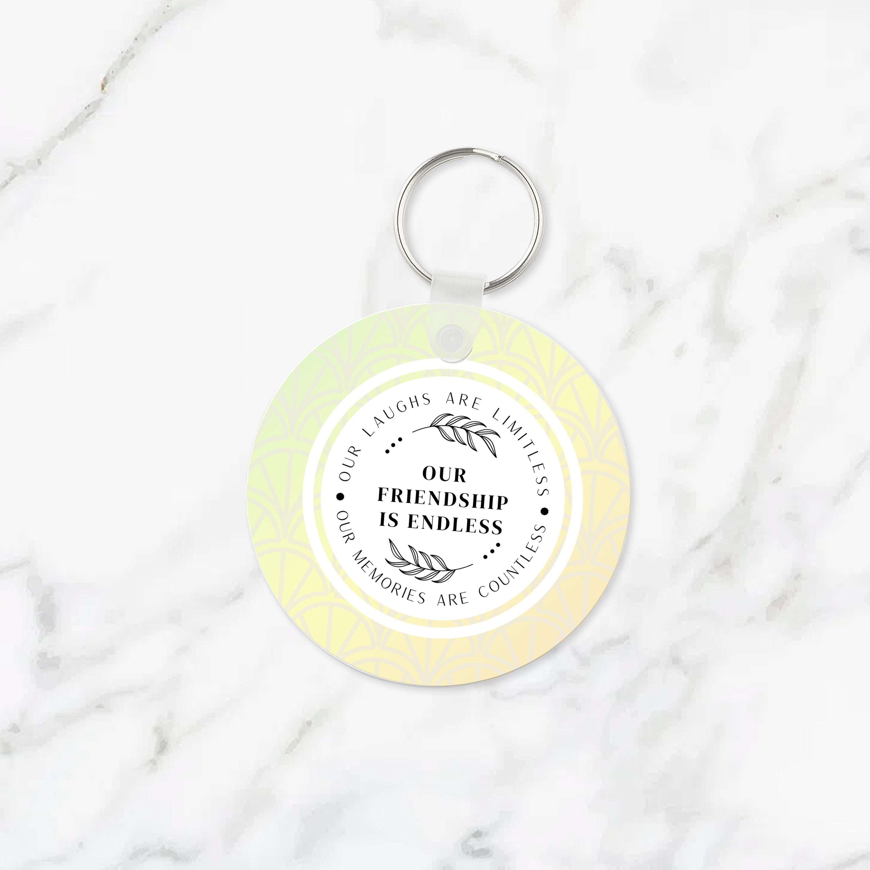 Our Friendship is Endless Keychain