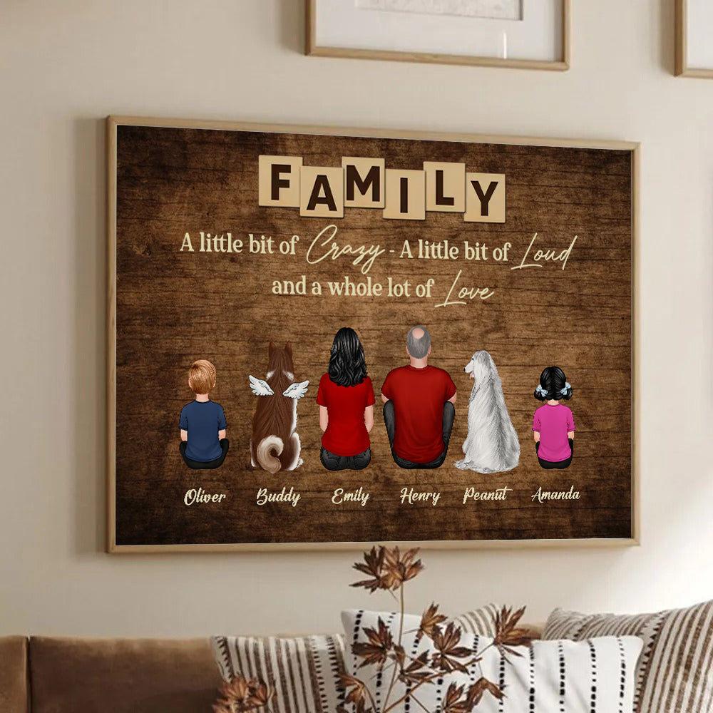 Brothers & Sisters Forever - Personalized Poster/Canvas - Gift For Family Members, Siblings, Brothers & Sisters