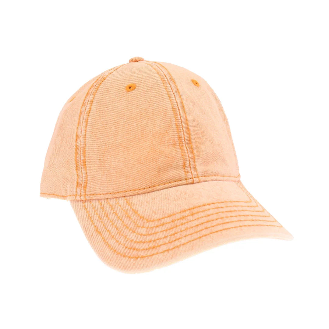 C.C Plain Acid Wash Cotton Baseball Cap