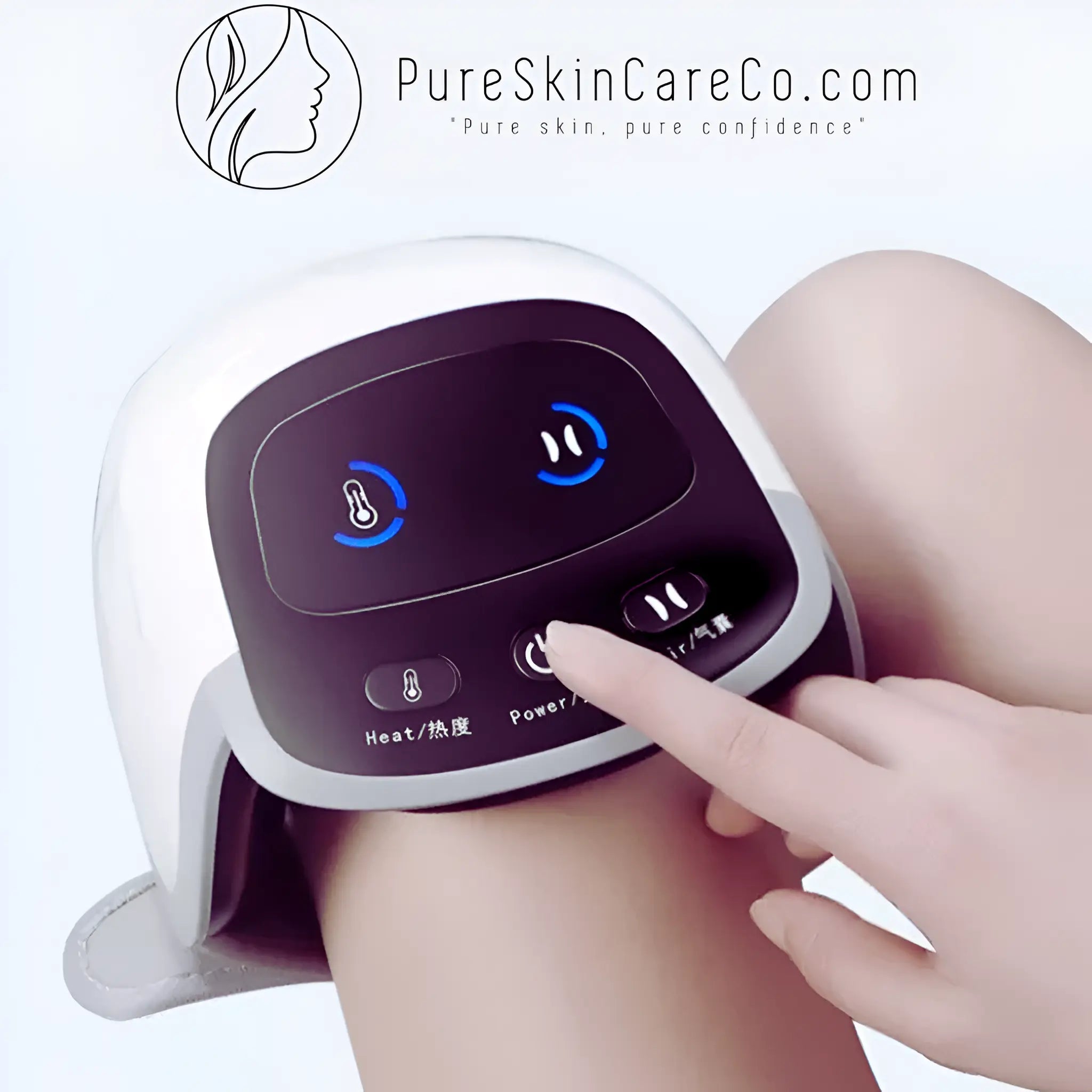 Red Light Heated Knee Massager