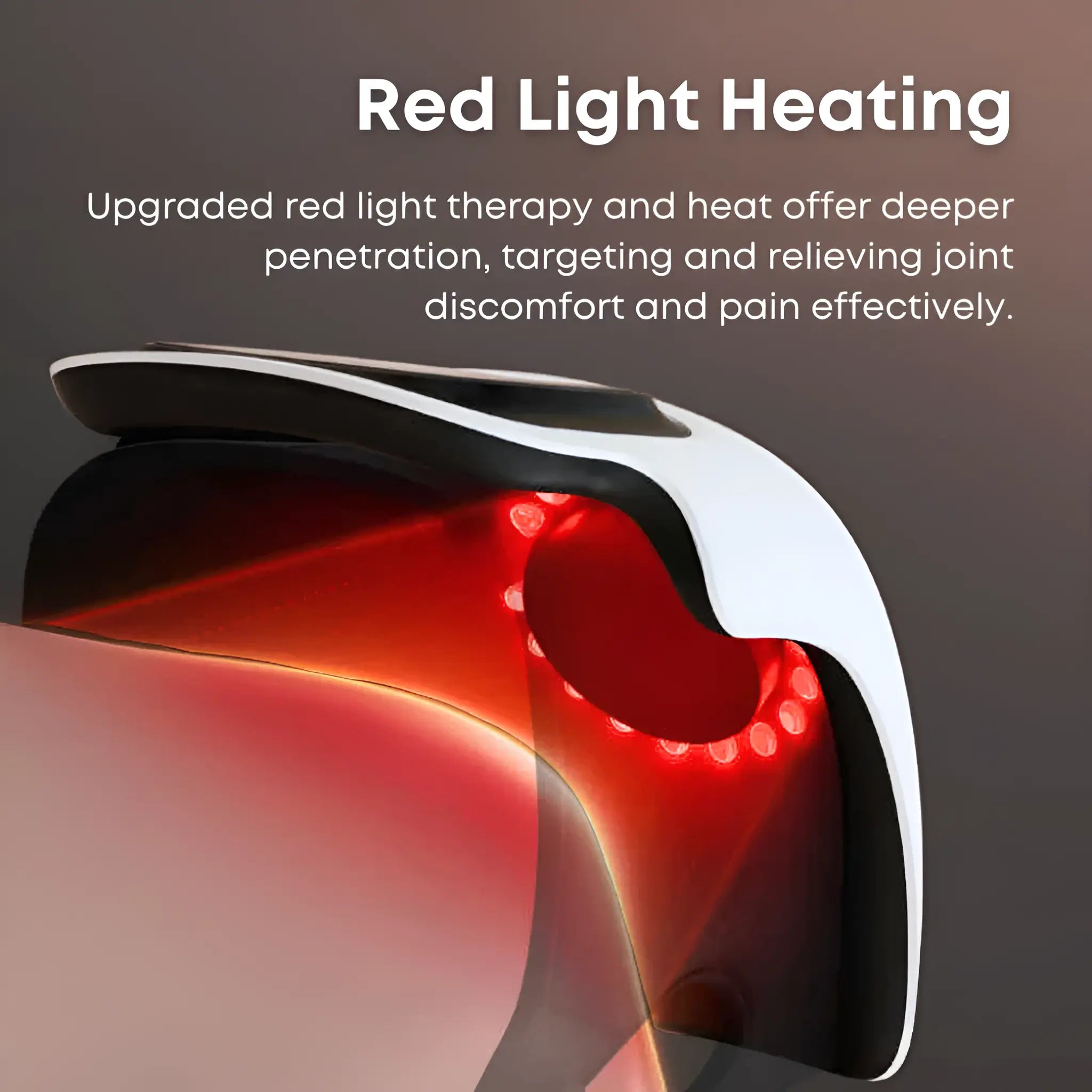 Red Light Heated Knee Massager
