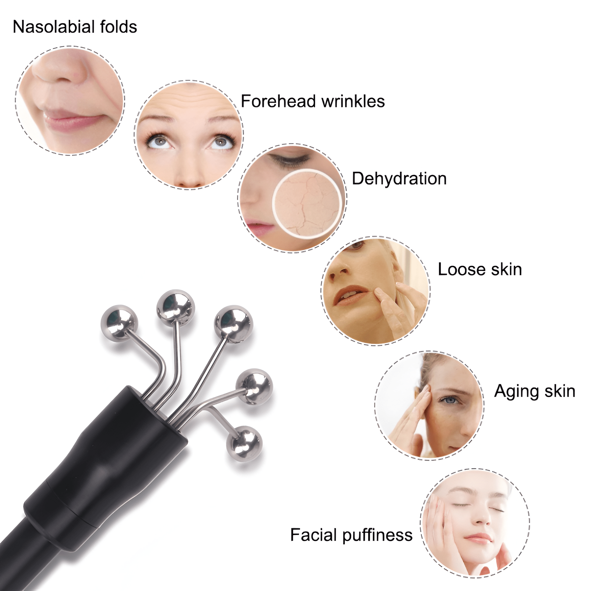 Eye Bag Removal EMS Facial Device