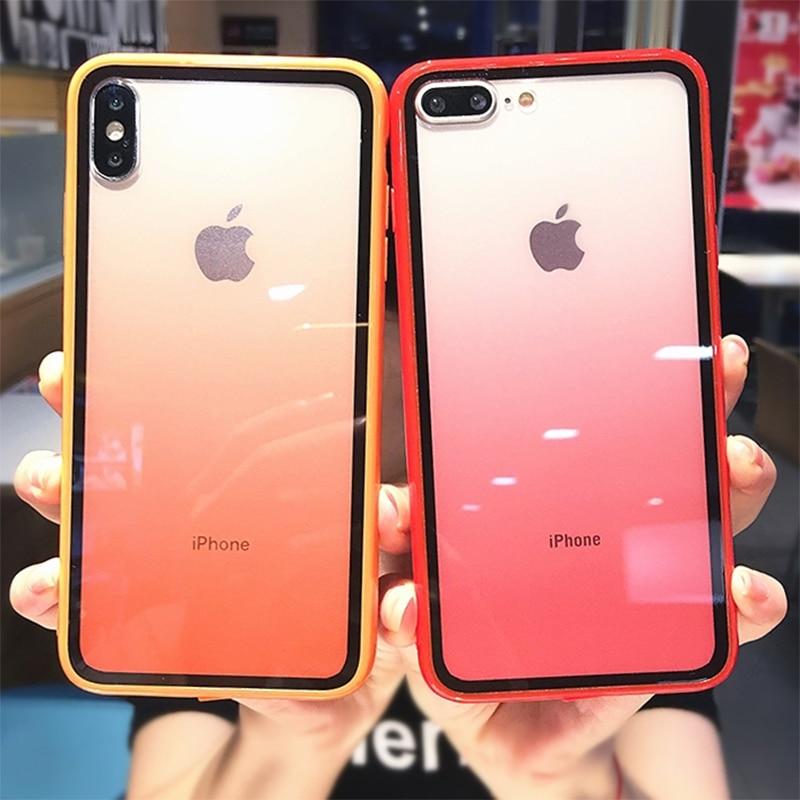 Transparent Gradient iPhone Case