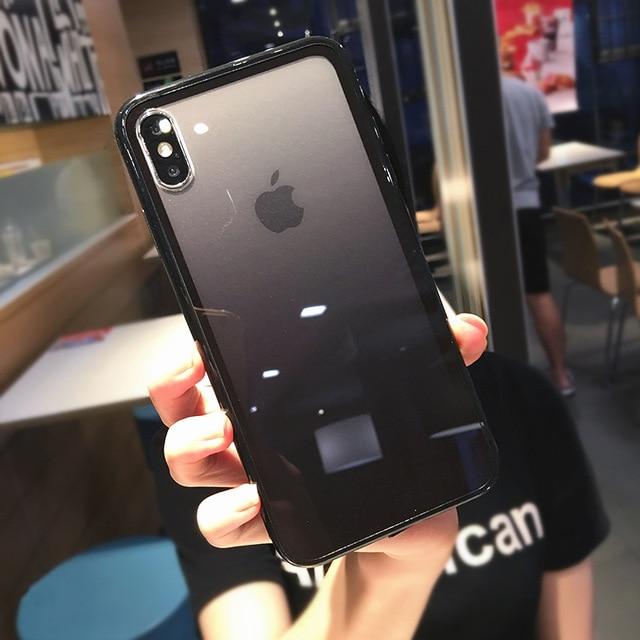 Transparent Gradient iPhone Case