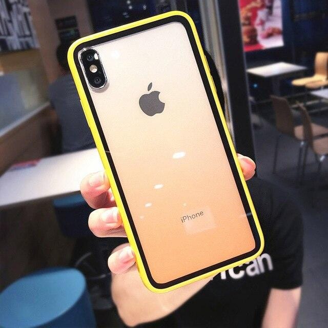 Transparent Gradient iPhone Case
