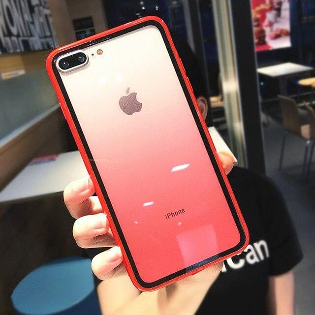 Transparent Gradient iPhone Case