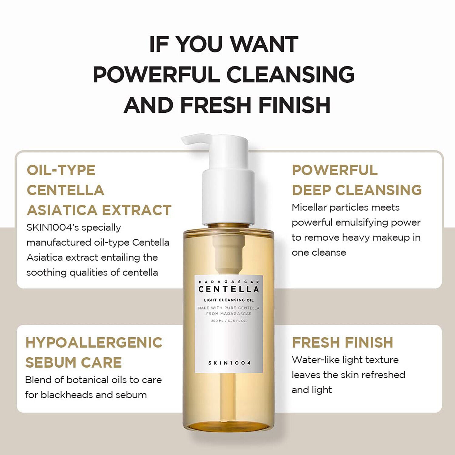 [Damage Box] SKIN1004 Madagascar Centella Light Cleansing Oil