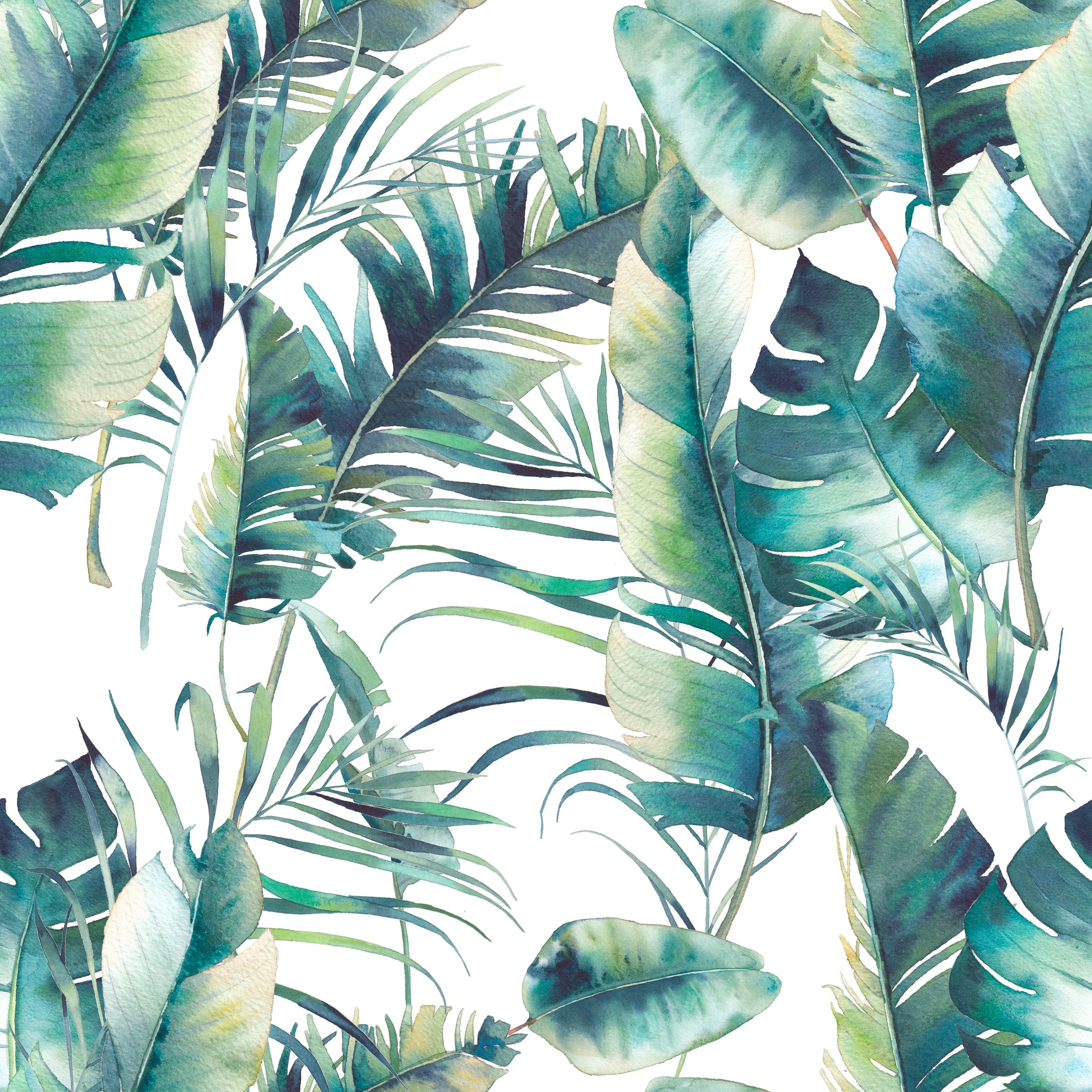 Baby Shopping Cart Cover | Tropical Day Leaf Print