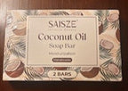 Coconut oil soap bar with Shea butter for extra moisturization.
