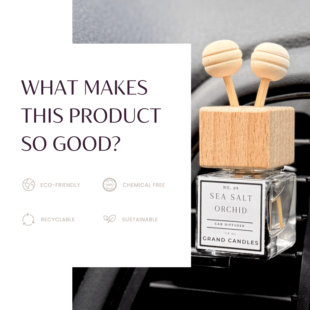 Bamboo Coconut Car Diffuser
