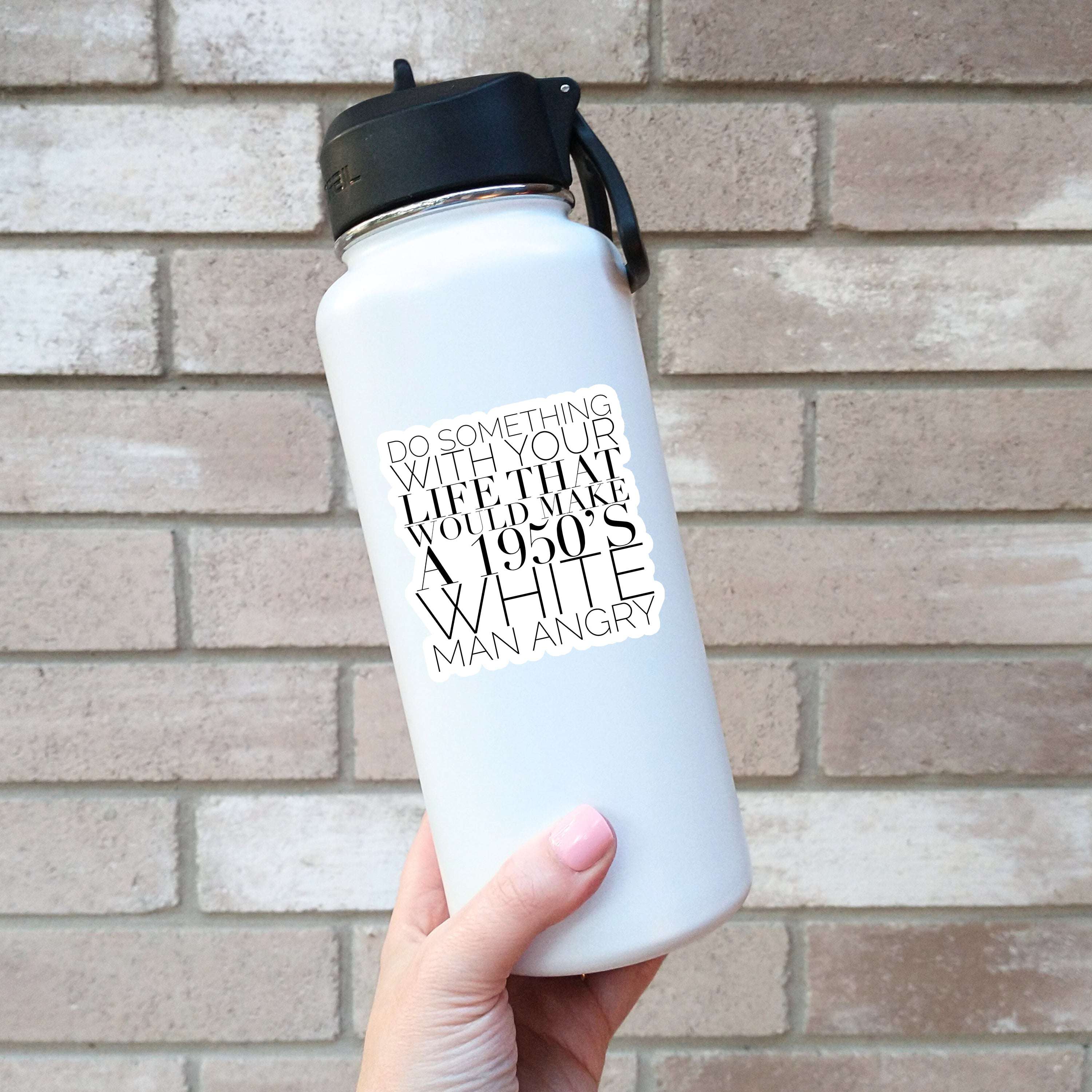 Make a 1950's White Man Angry Sticker